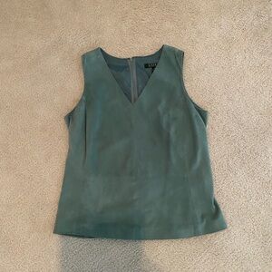 Lauren Green Suede Vest